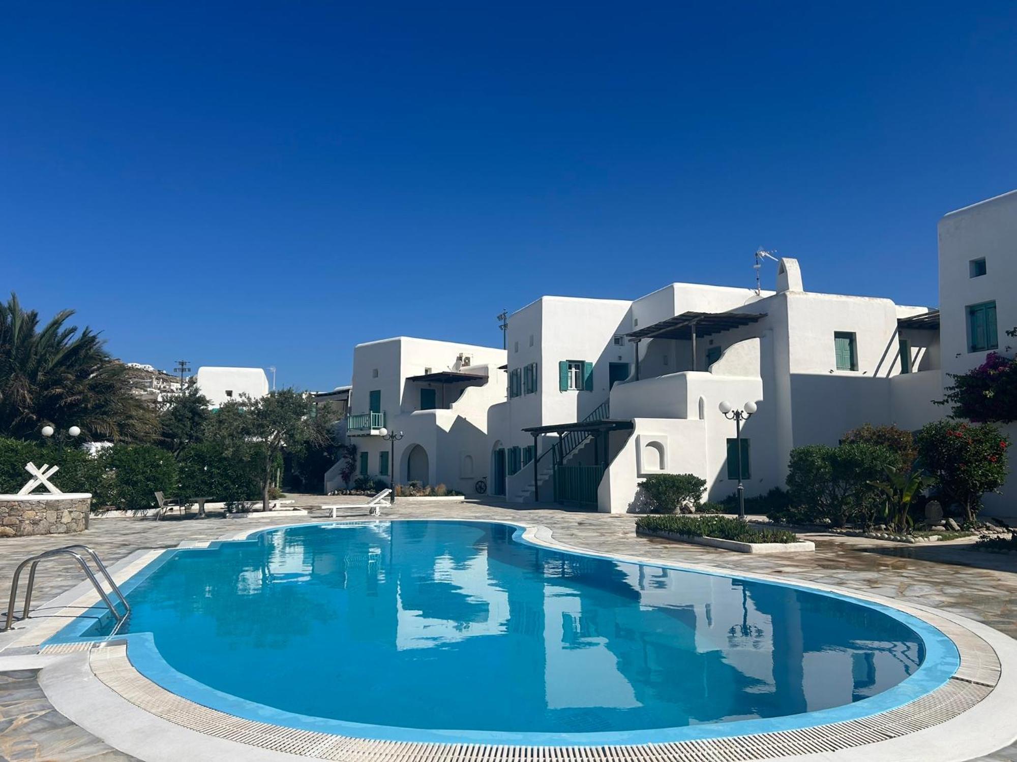Luxury House With Swimming Pool In Ornos Mykonos Villa Luaran gambar